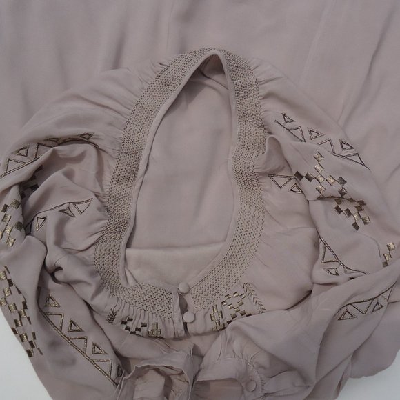 SIZE L. Anthropologie Maeve embroidered dress. - Picture 16 of 16